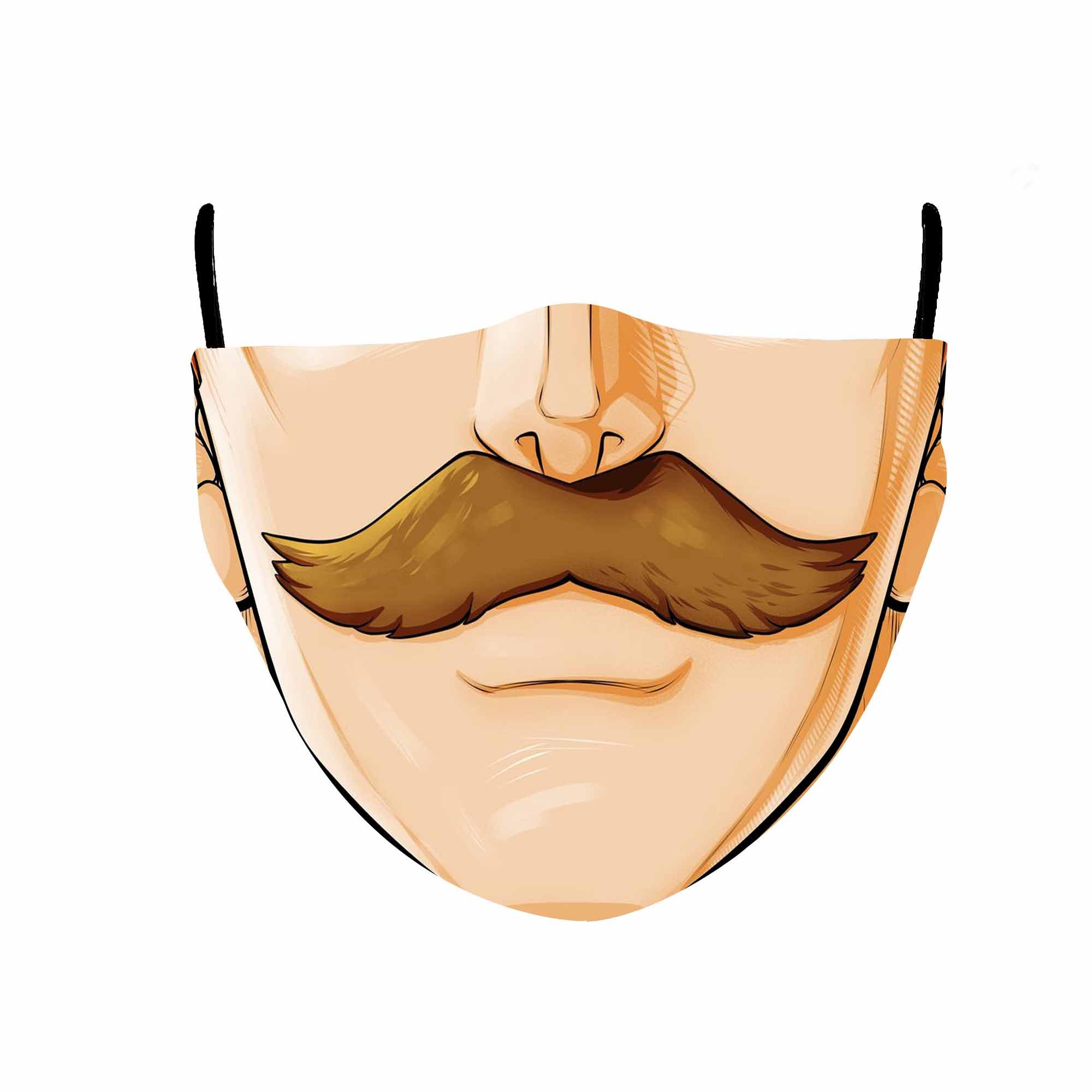 Anime The Seven Deadly Sins Escanor Face Cloth Reusable