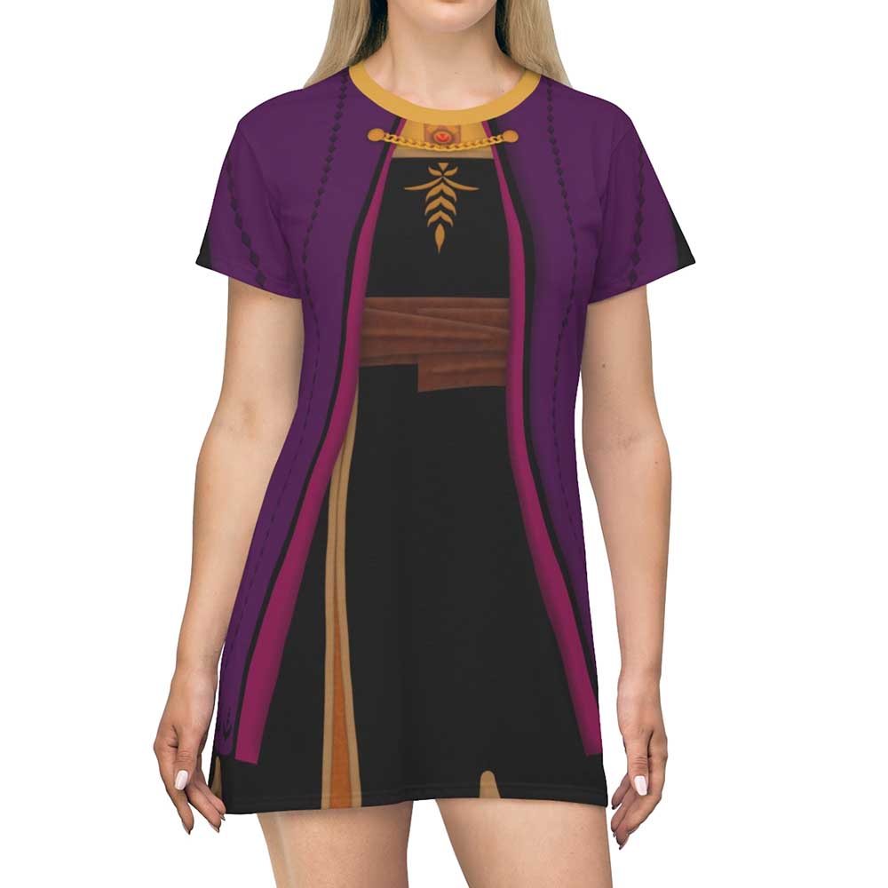 Anna Dress Costume Frozen Halloween