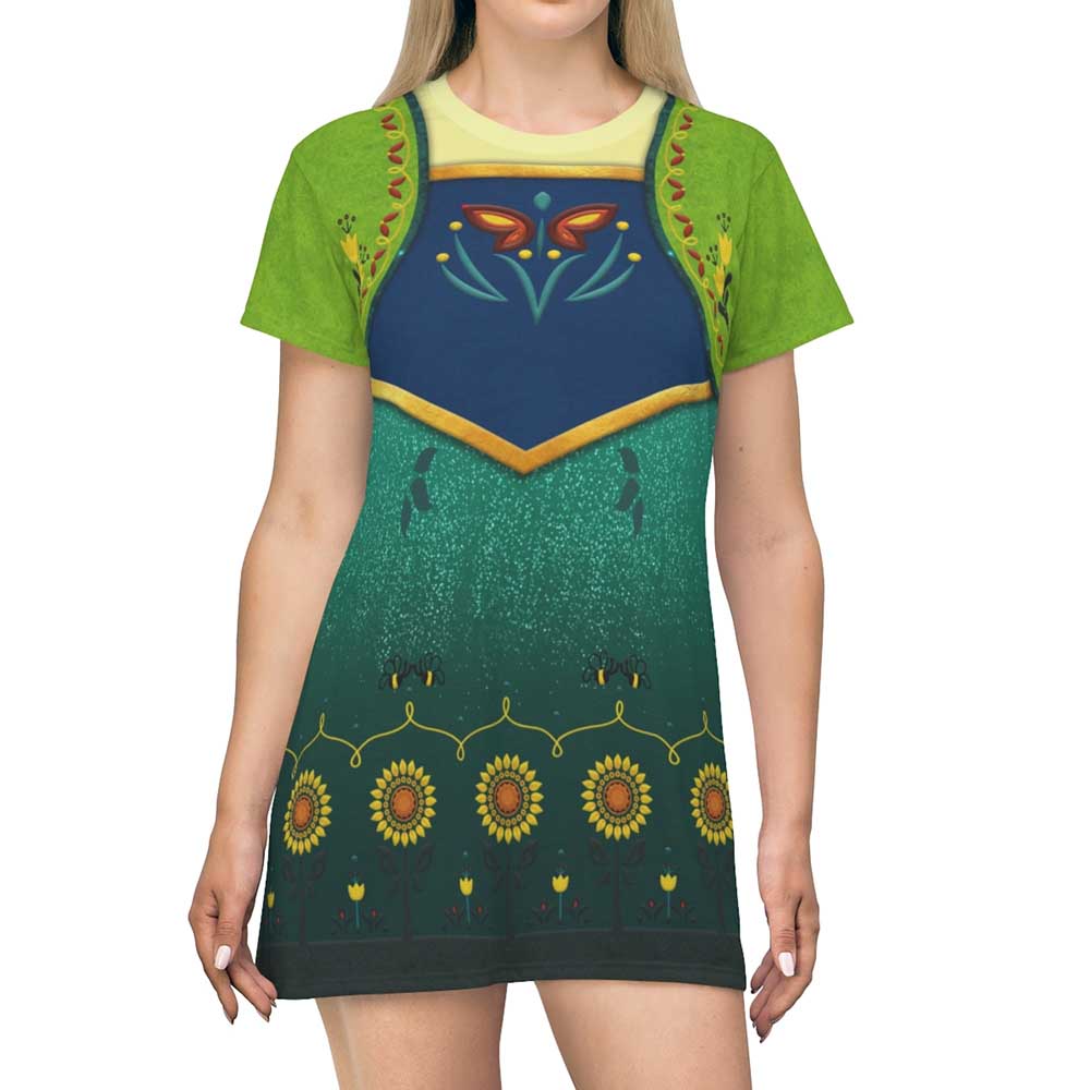 Anna Dress Costume Frozen Fever Halloween