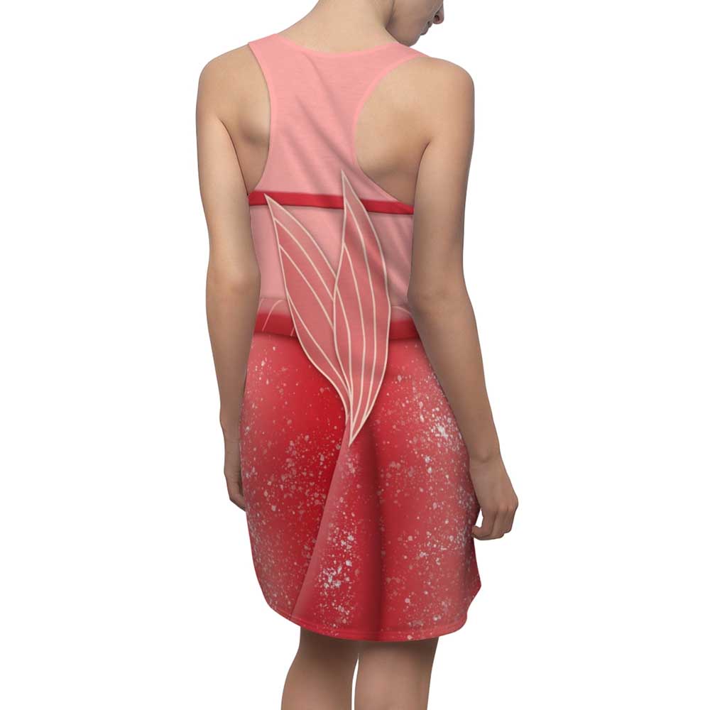 Ariel Mermaid Racerback Dress Costume The Little Mermaid Halloween Cosplay