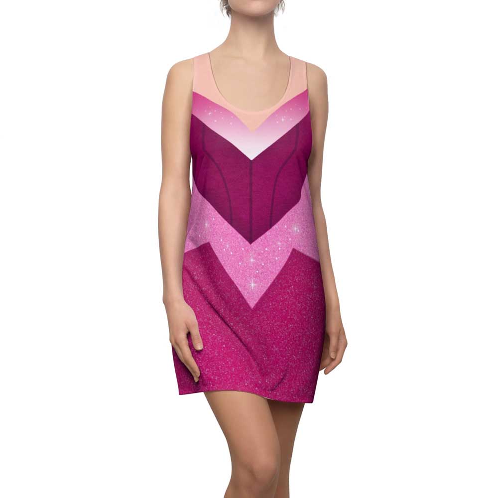 Aurora Poodle Racerback Dress Costume Sleeping Beauty Halloween Cosplay