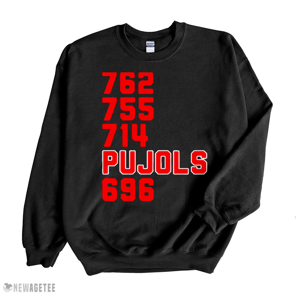 762 755 741 Pujols 696 Shirt Long Sleeve, Ladies Tee