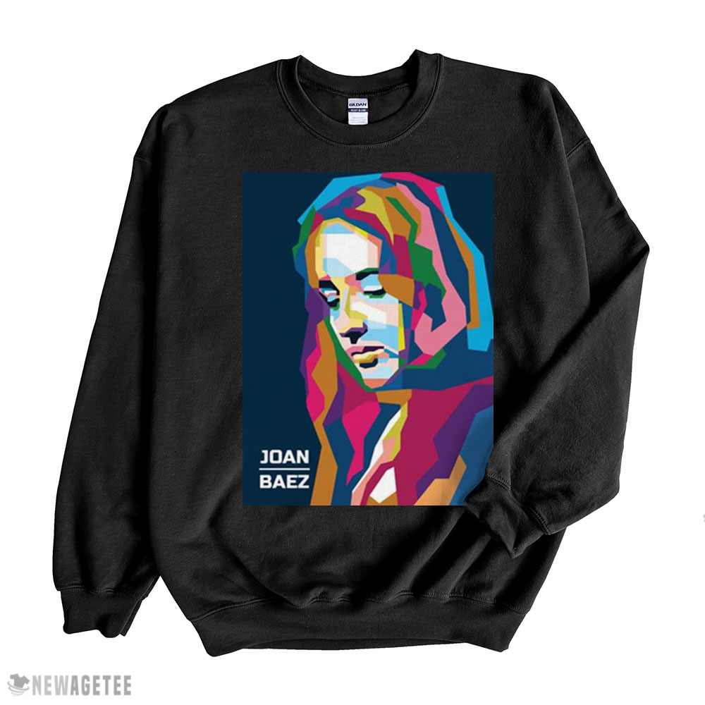 Abstract Geometric Joan Baez Shirt Hoodie, Long Sleeve, Tank Top