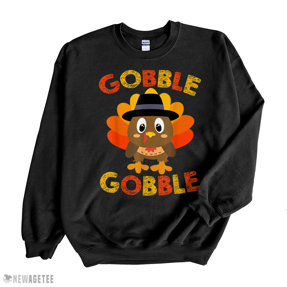 Awesome Gobble Gobble Shirt Funny Turkey Pilgrim Lovers Gift T-shirt Sweatshirt, Tank Top, Ladies Tee