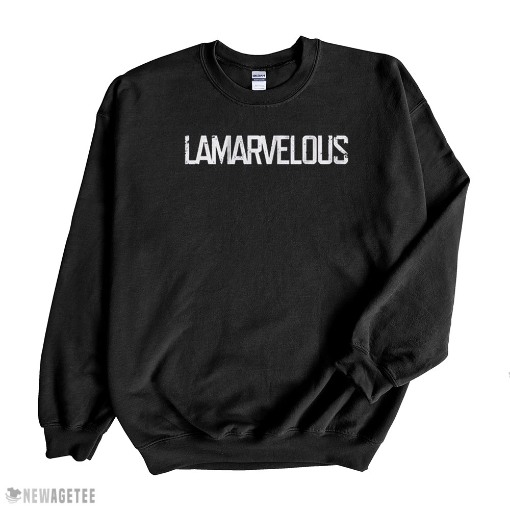 Baltimore Ravens Lamar Jackson Lamarvelous Shirt Long Sleeve, Ladies Tee