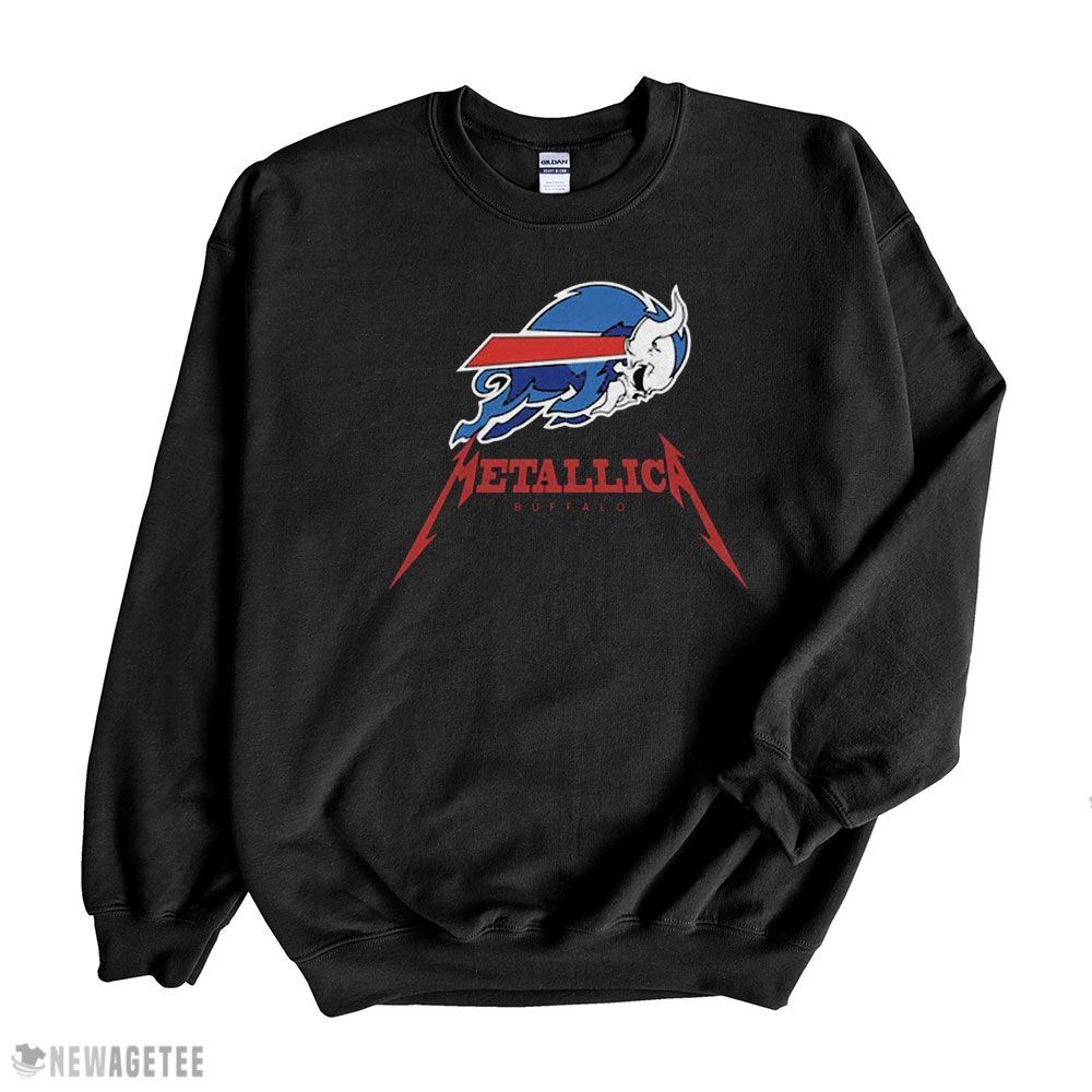 Buffalo Metallica X Buffalo Bills T-shirt Hoodie, Long Sleeve, Tank Top