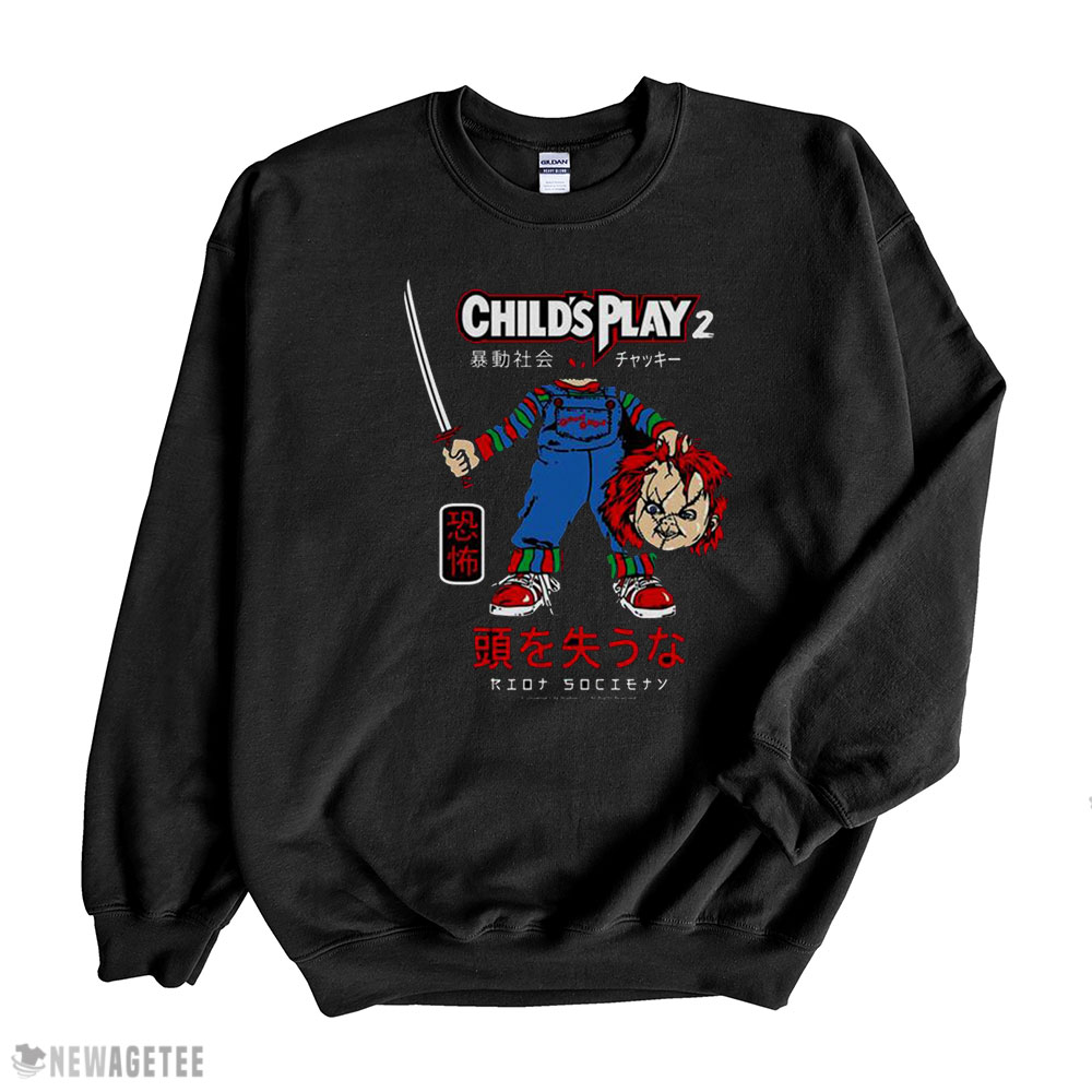 Childs Play Chucky Childs Play 2 Riot Society Childs Play Shirt Long Sleeve, Ladies Tee