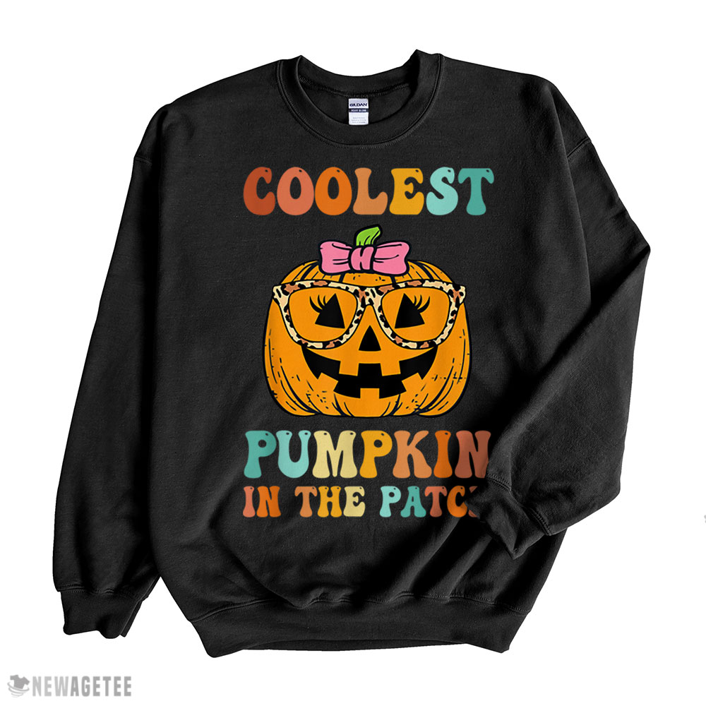 Cutest Sweetest Pumpkin In The Patch Halloween Toddler Girls T Shirt