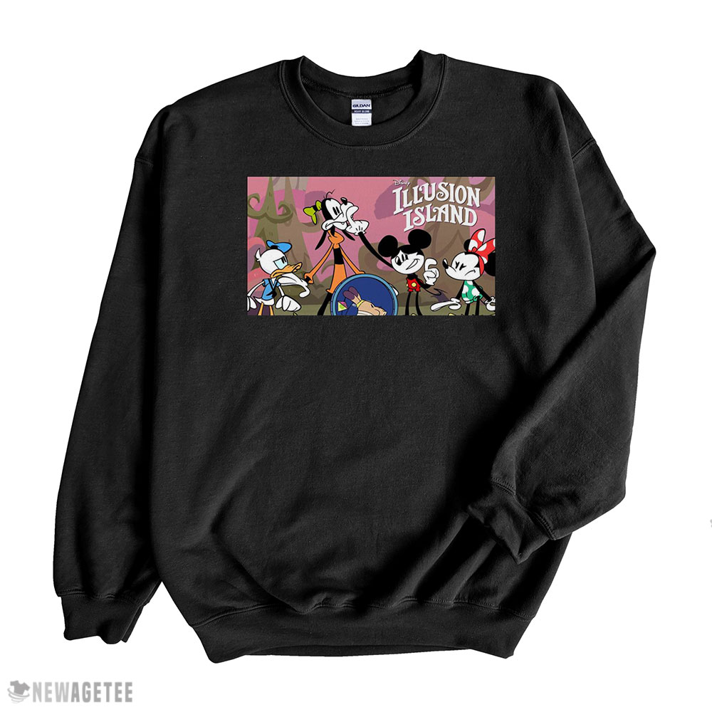 Funny Game For Kids Mickey And Friends Disney Illusion Island T-shirt Long Sleeve, Ladies Tee