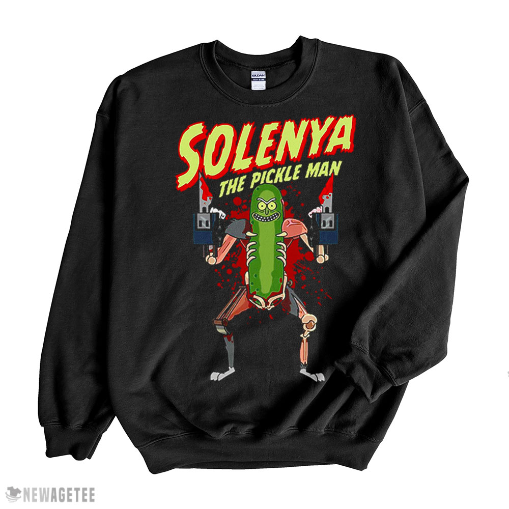 Great Man Solenya The Pickle Man Rick And Morty Shirt