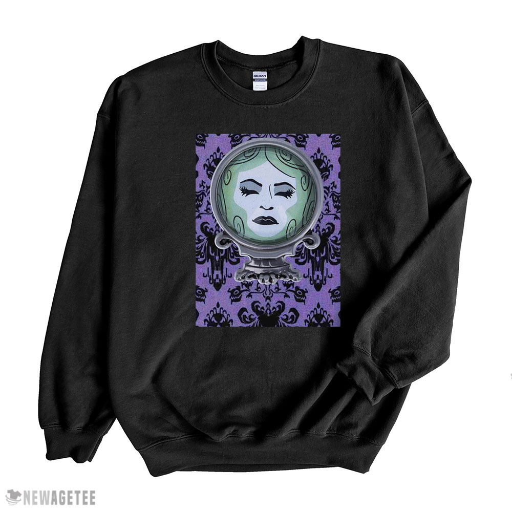 Haunted Mansion Purple Wallpaper Disneyland Halloween Shirt