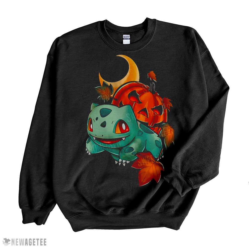 Kawaii Halloween Horror Buibasaur Shirt Hoodie, Long Sleeve, Tank Top
