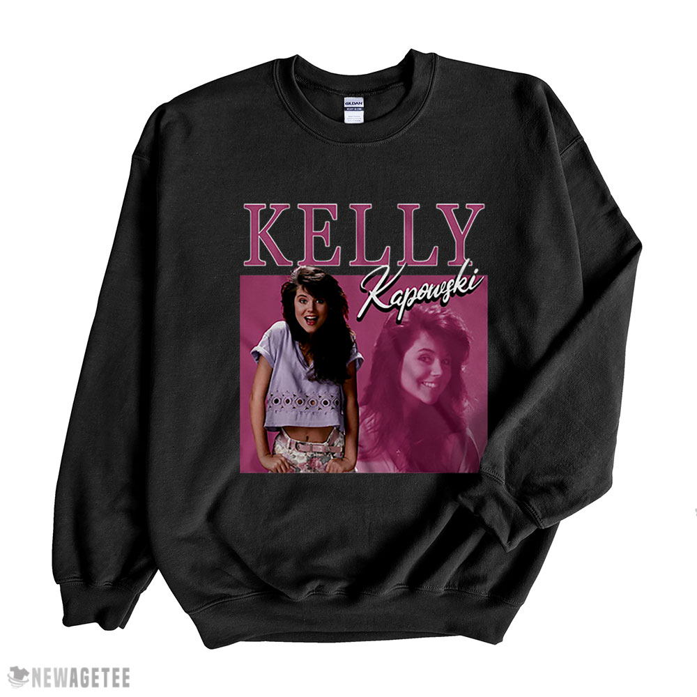 Kelly Kapowski Glamour Photo Saved By The Bell T Shirt Sweatshirt, Tank Top, Ladies Tee