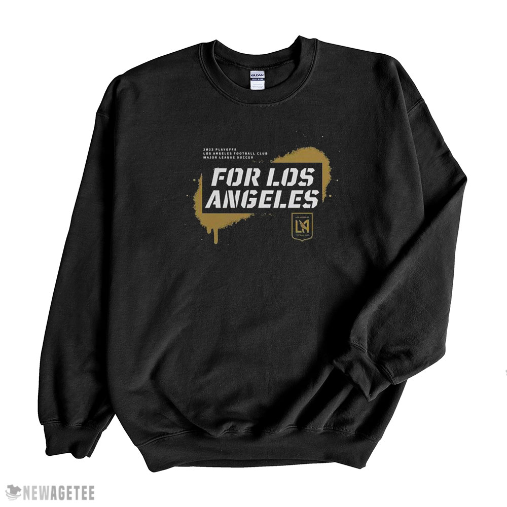 Lafc Black 2022 Mls Cup Playoffs T-shirt Long Sleeve, Ladies Tee