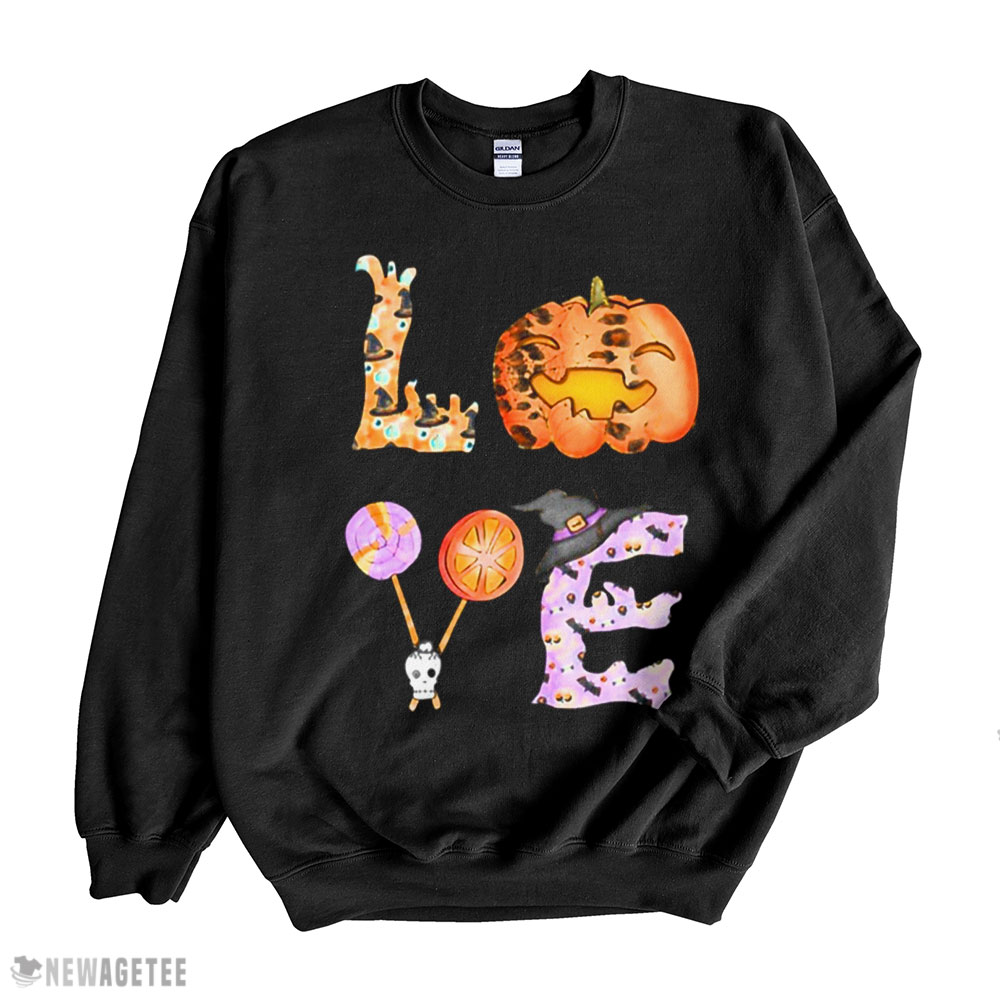 Love Halloween Shirt Long Sleeve, Ladies Tee