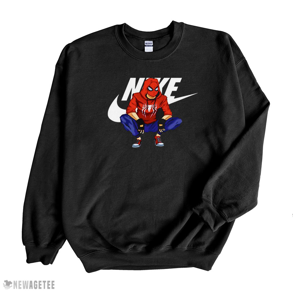 Marvel Spider Man Nike Sweatshirt T-shirt Hoodie, Long Sleeve, Tank Top