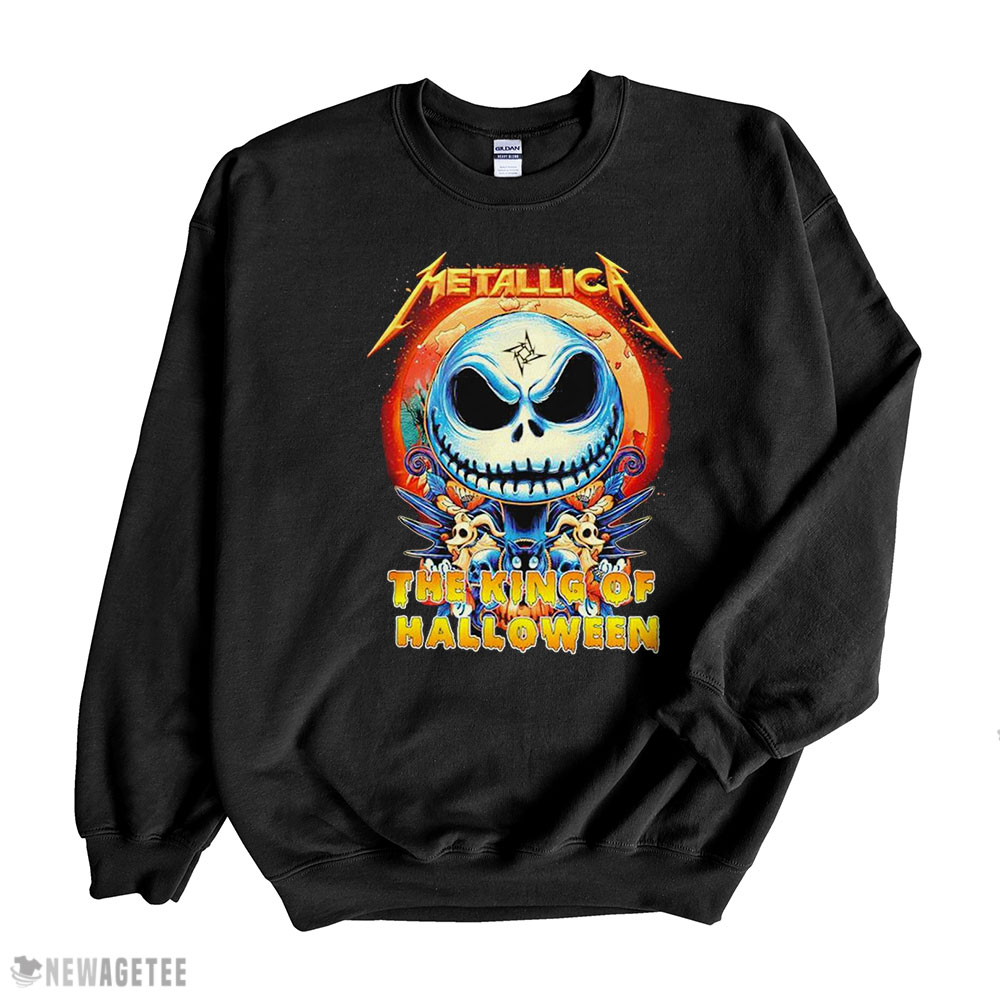 Metallica Halloween Shirt Jack Skellington Metallica The King Of Halloween