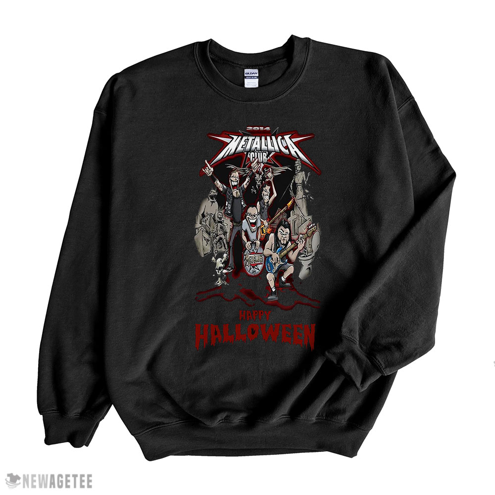 Metallica Halloween Shirt Metallica Club Happy Halloween