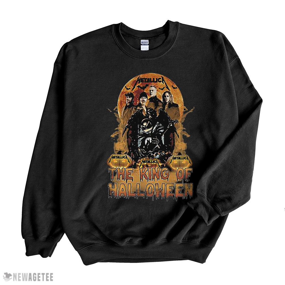 Metallica Halloween Shirt Metallica The King Of Halloween 2022 Long Sleeve, Ladies Tee