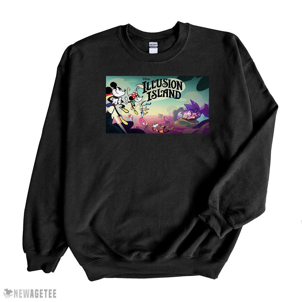 Mickey And Friends In Disney Illusion Island T-shirt Hoodie, Long Sleeve, Tank Top