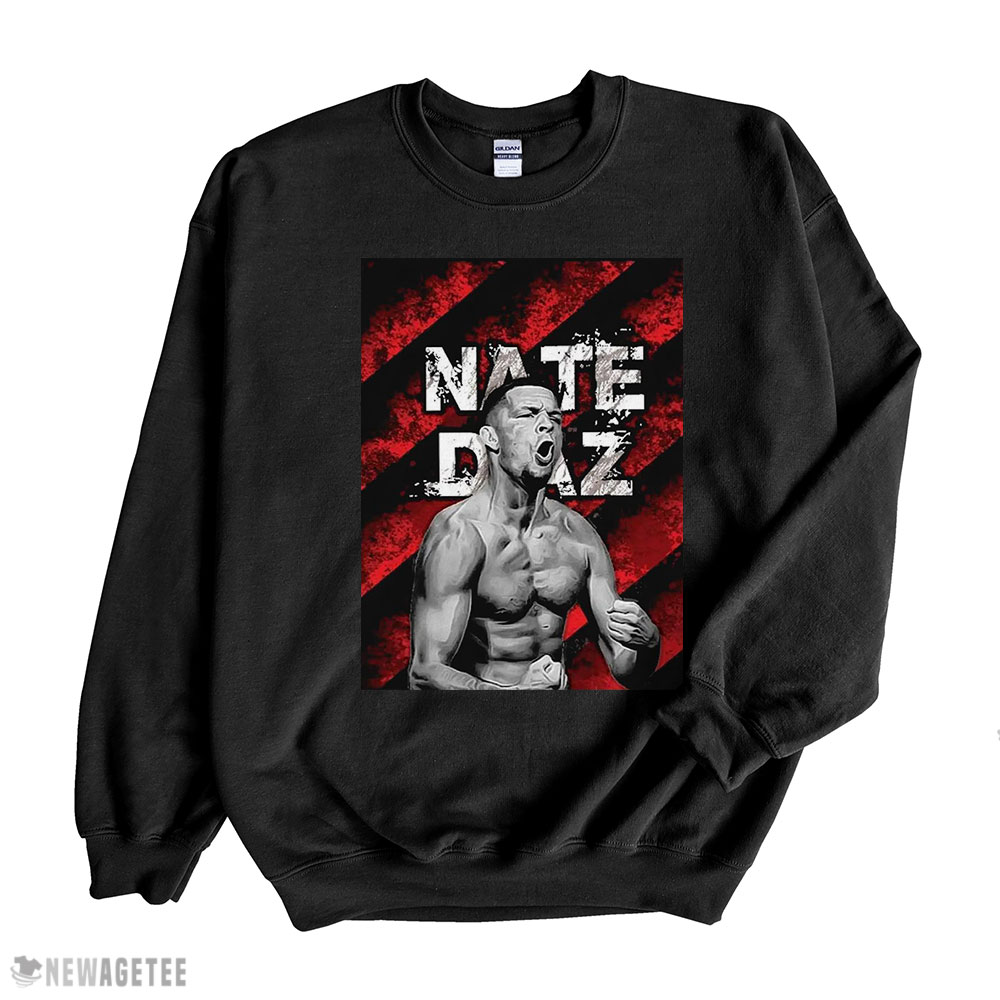 Nate Diaz T-shirt Vintage Graphic Tee Ufc Hoodie, Long Sleeve, Tank Top