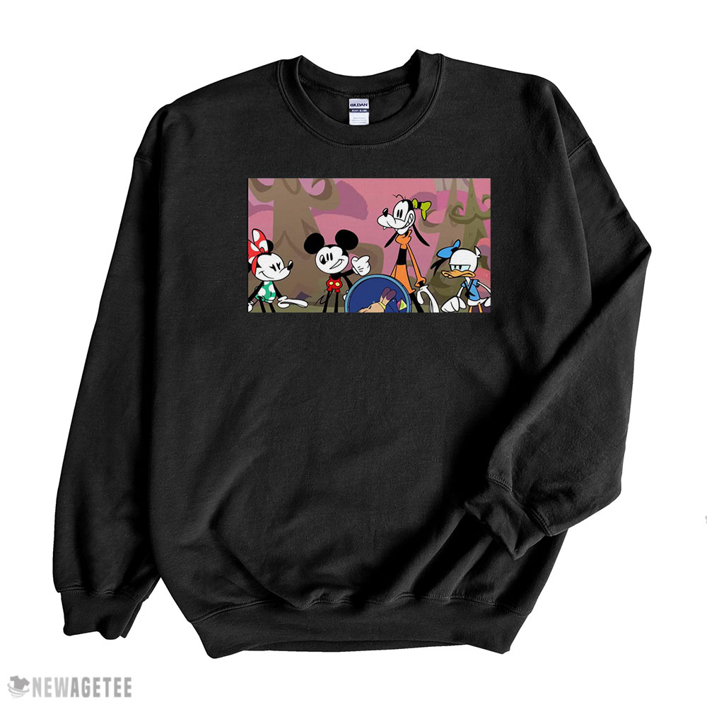 New Game Of Nintendo Switch Mickey And Friends Disney Illusion Island T-shirt