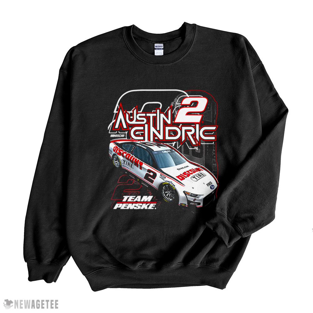 No 2 Austin Cindric Team Penske Car Shirt