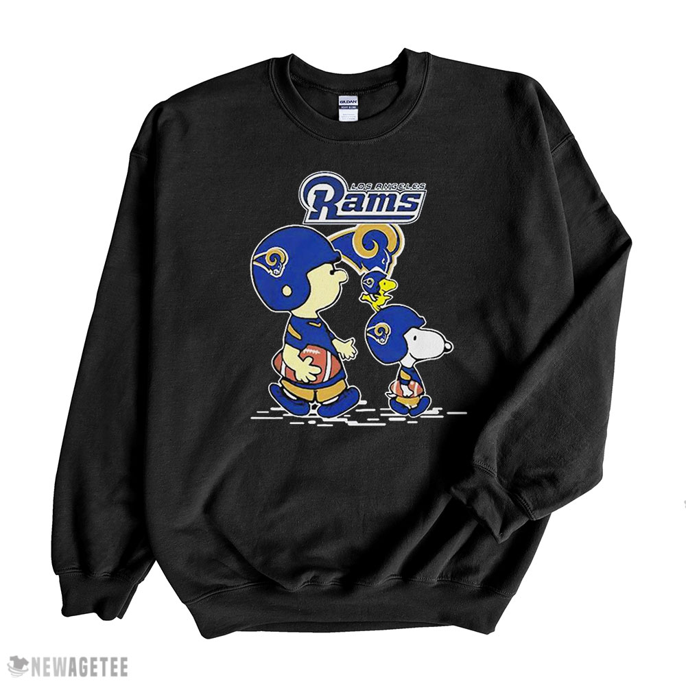Peanuts Characters Los Angeles Rams T-shirt Hoodie, Long Sleeve, Tank Top