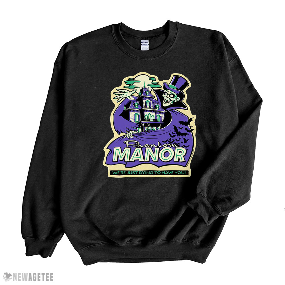 Phantom Manor Purple Disneyland Halloween Shirt