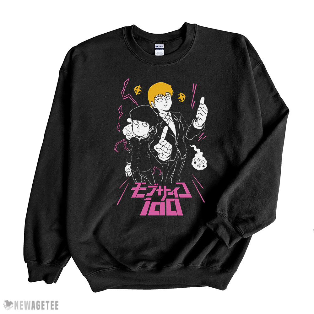 Reigen Mob Psycho 100 Shigeo T-shirt Hoodie, Long Sleeve, Tank Top