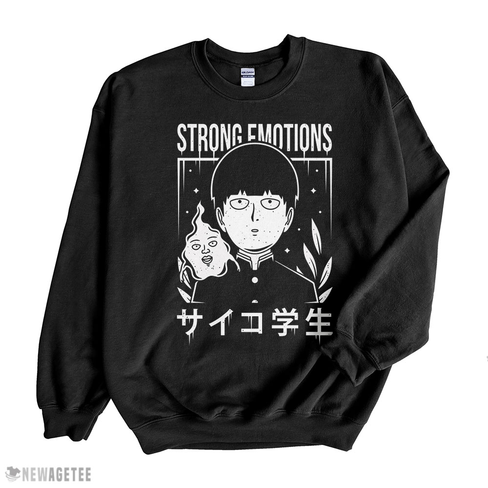 Reigen Mob Psycho Shigeo Kageyama Mp100 Strong Emotions T-shirt Sweatshirt, Tank Top, Ladies Tee