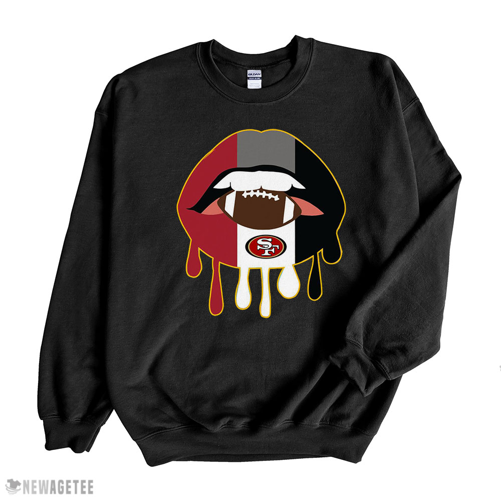 San Francisco 49ers Nfl Dripping Lips San Francisco 49ers T-shirt