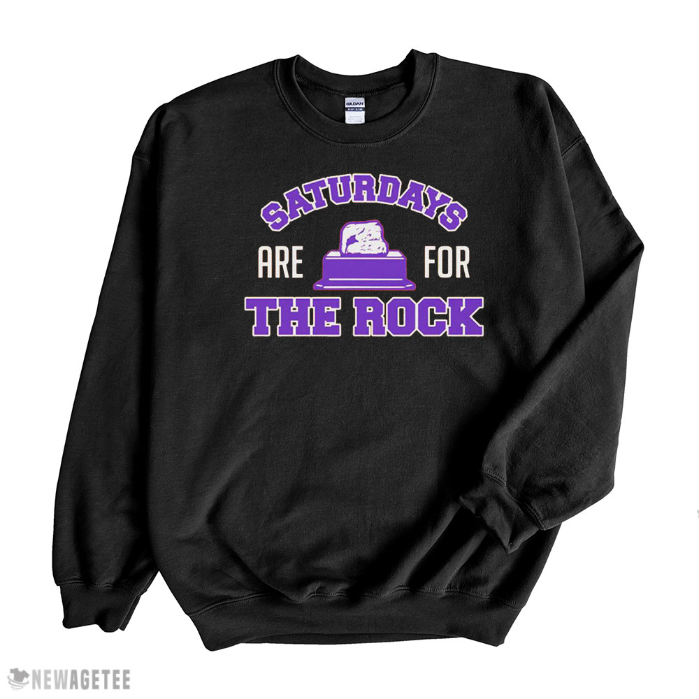 Saturdays Are For The Rock Clemson T-shirt Long Sleeve, Ladies Tee