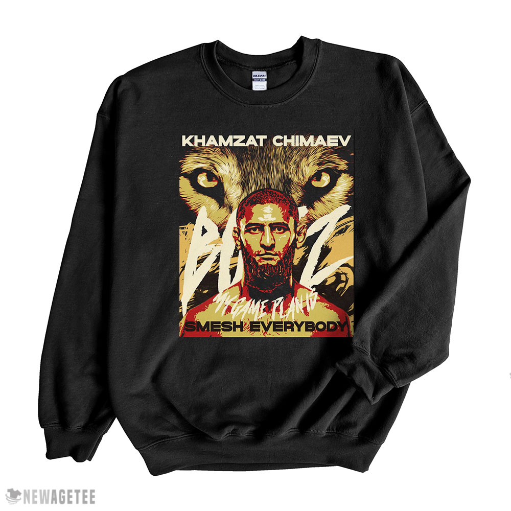 Smesh Everybody Gifts For Mma Fans Khamzat Chimaev T-shirt Sweatshirt, Tank Top, Ladies Tee