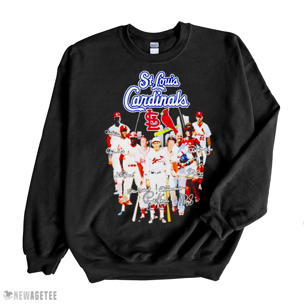 St Louis Cardinals Legend Signatures Shirt Sweatshirt, Tank Top, Ladies Tee