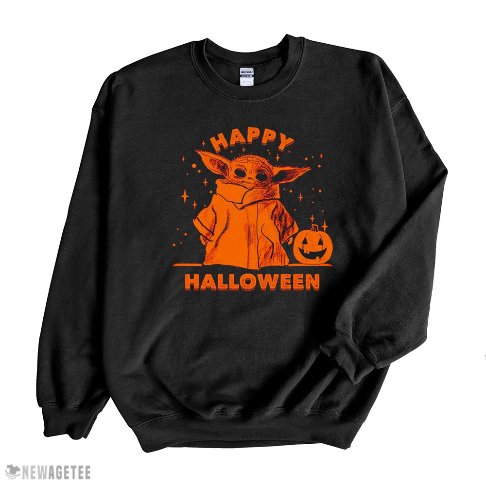 Star Wars The Mandalorian Grogu Trick Or Treat-shirt Hoodie, Long Sleeve, Tank Top