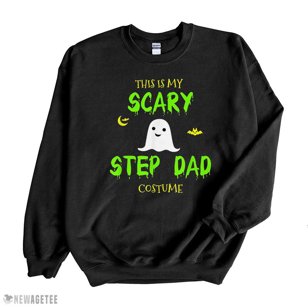 Stepdad Scary Stepdad Costume Stepdad Lazy Halloween Shirt Sweatshirt, Tank Top, Ladies Tee
