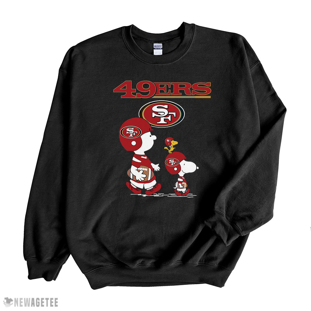 Super Bowl San Francisco 49ers T-shirt Snoopy The Peanuts San Francisco 49ers