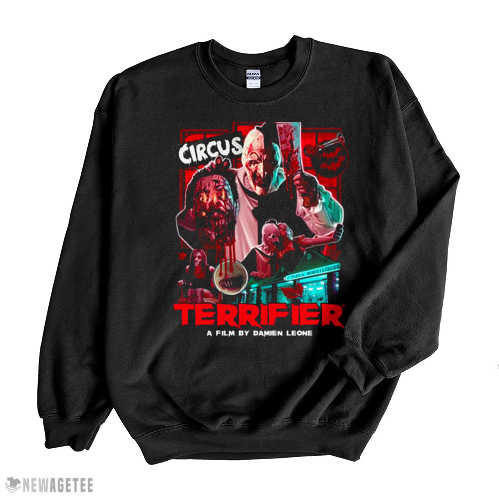 Terrifier Chop Em Circus Halloween Terrifier 2 Shirt Long Sleeve, Ladies Tee