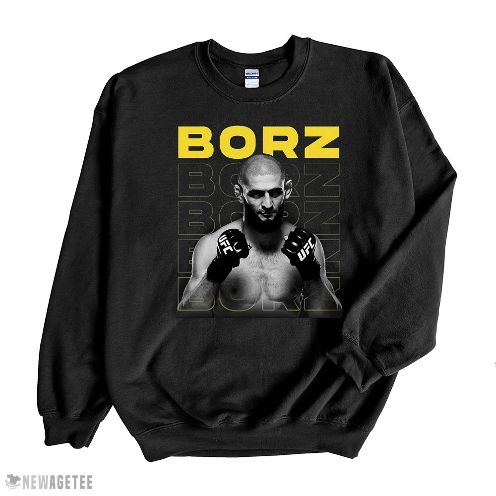 The Borz Khamzat Chimaev T-shirt Long Sleeve, Ladies Tee