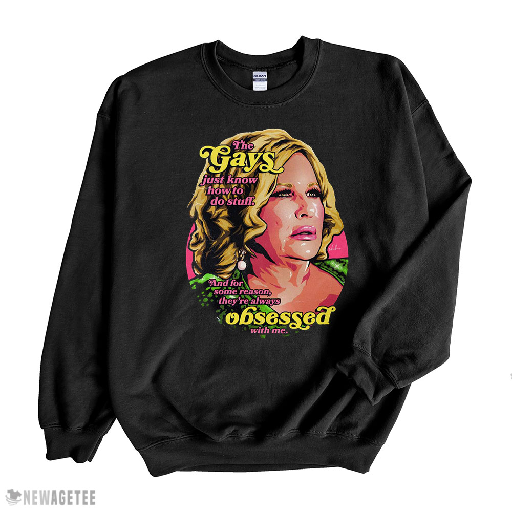 The Gays Just Know How To Do Stuff Jennifer Coolidge T-shirt