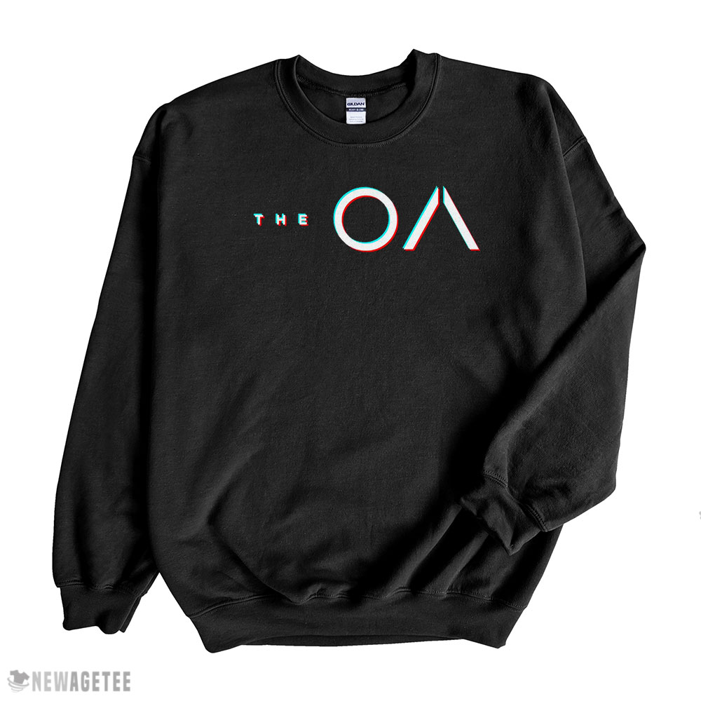 The Oa Glitch Blur Series Title T-shirt Long Sleeve, Ladies Tee
