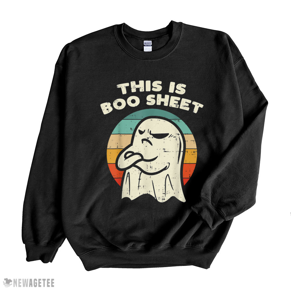This Is Boo Sheet Ghost Retro Halloween Costume Men Women T Shirt Trungten F1zrz Sweatshirt, Tank Top, Ladies Tee