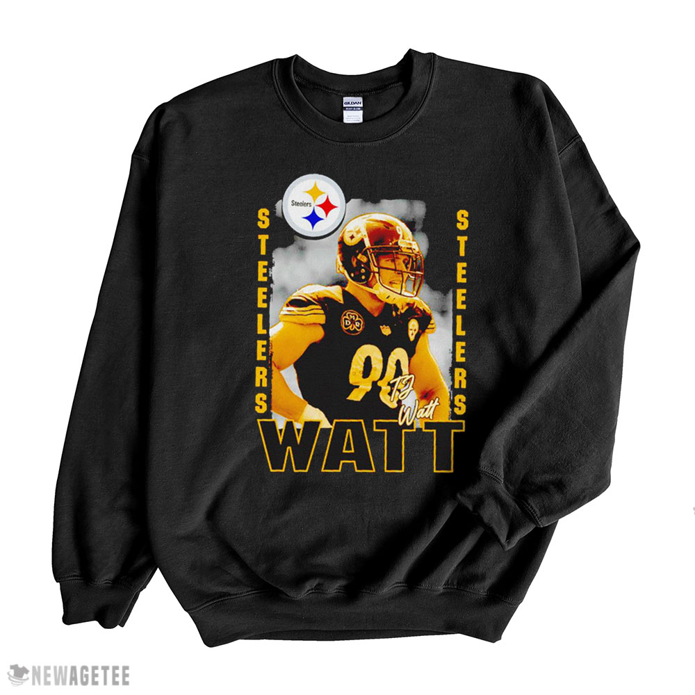 Tj Watt Pittsburgh Steelers Play Action Signature Shirt Sweatshirt, Tank Top, Ladies Tee