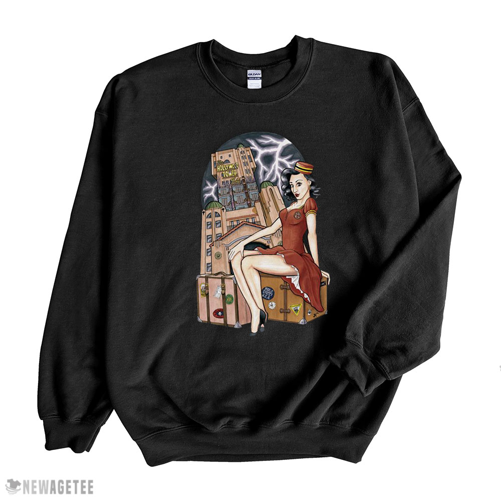 Tower Of Terror Pinup Disneyland Halloween Shirts Hoodie, Long Sleeve, Tank Top