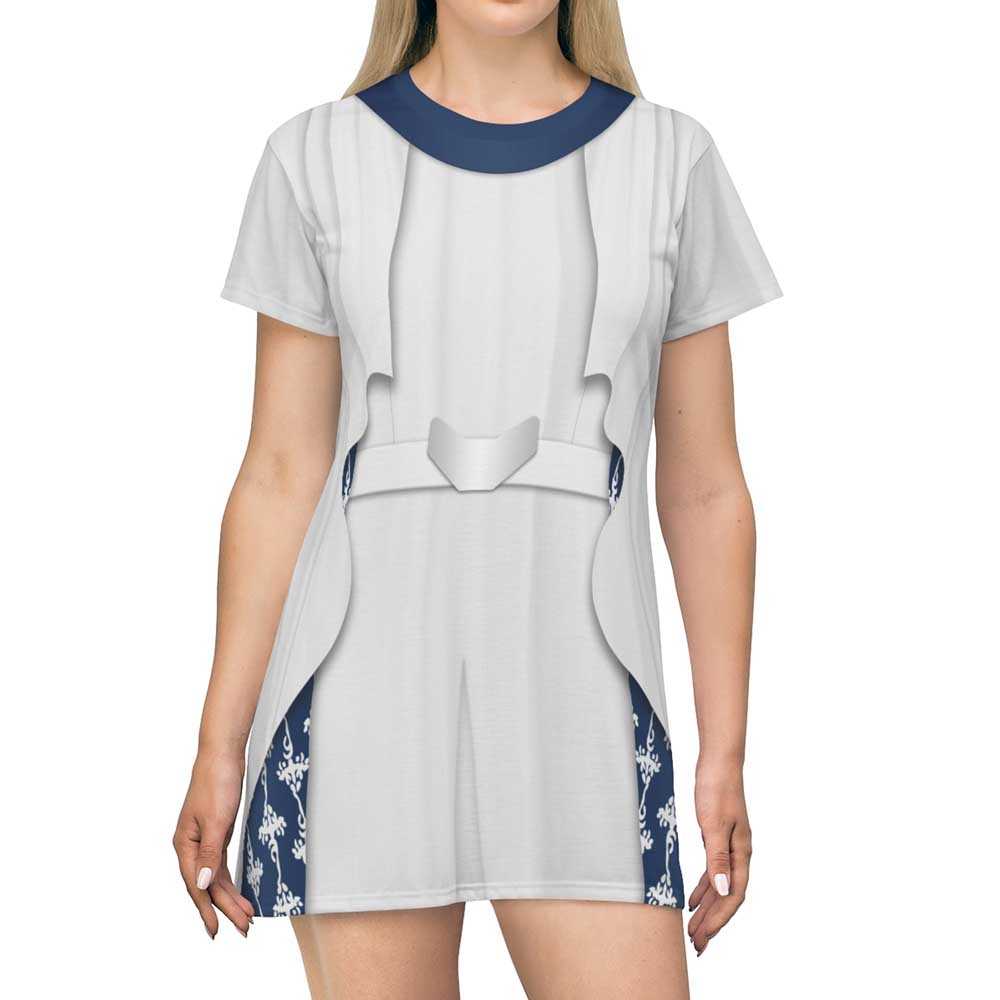 Breha Organa Dress Costume Obi Wan Kenobi Tv Series Short Sleeve