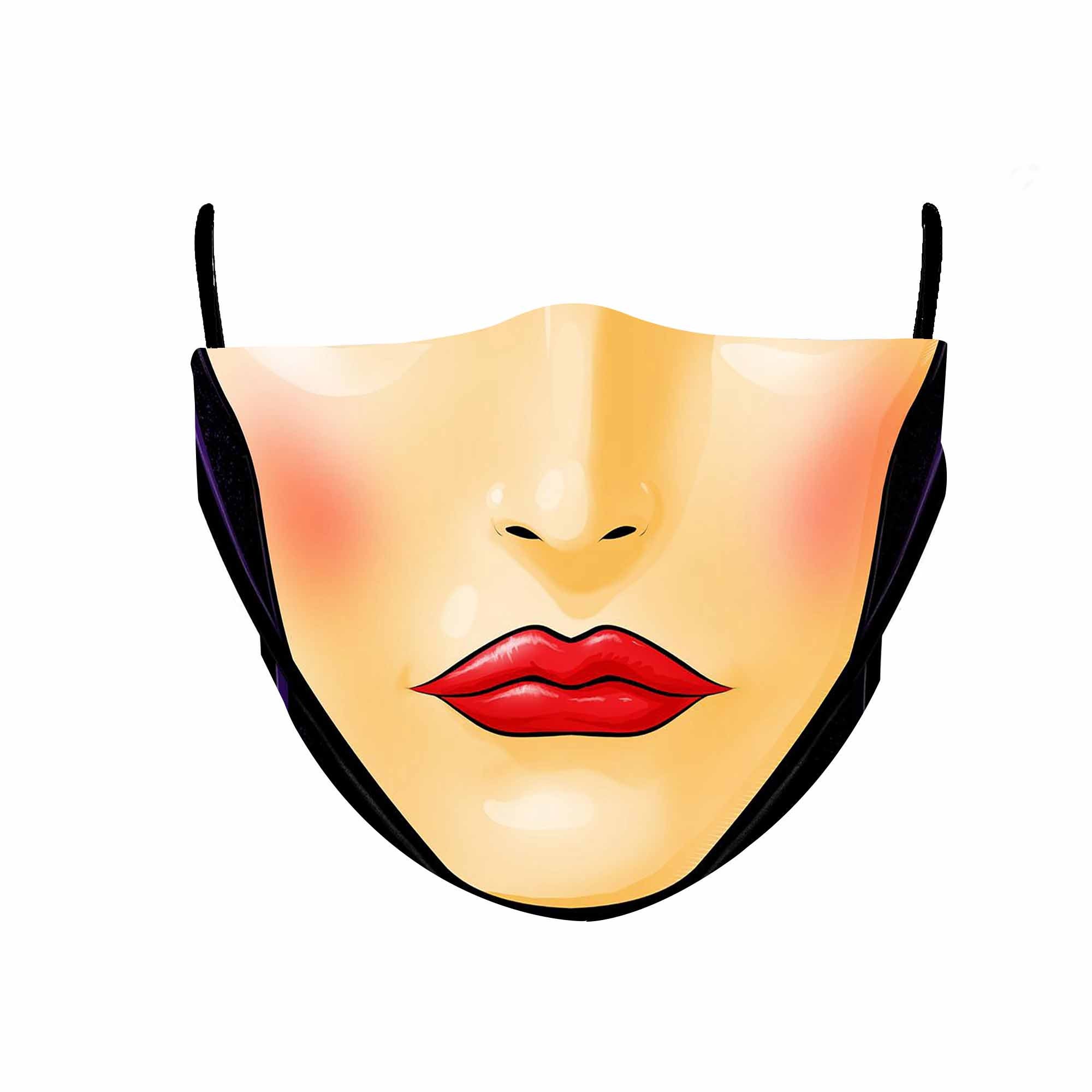 Cartoon Evil Queen Halloween Face Mask Halloween