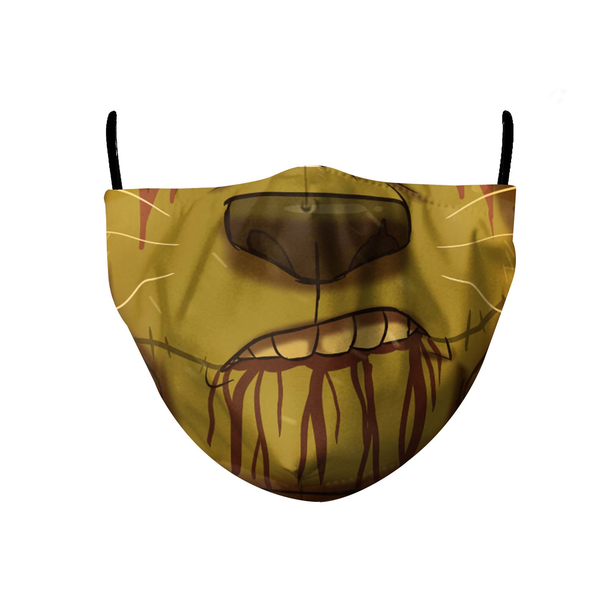 Cartoon Halloween Face Mask Halloween
