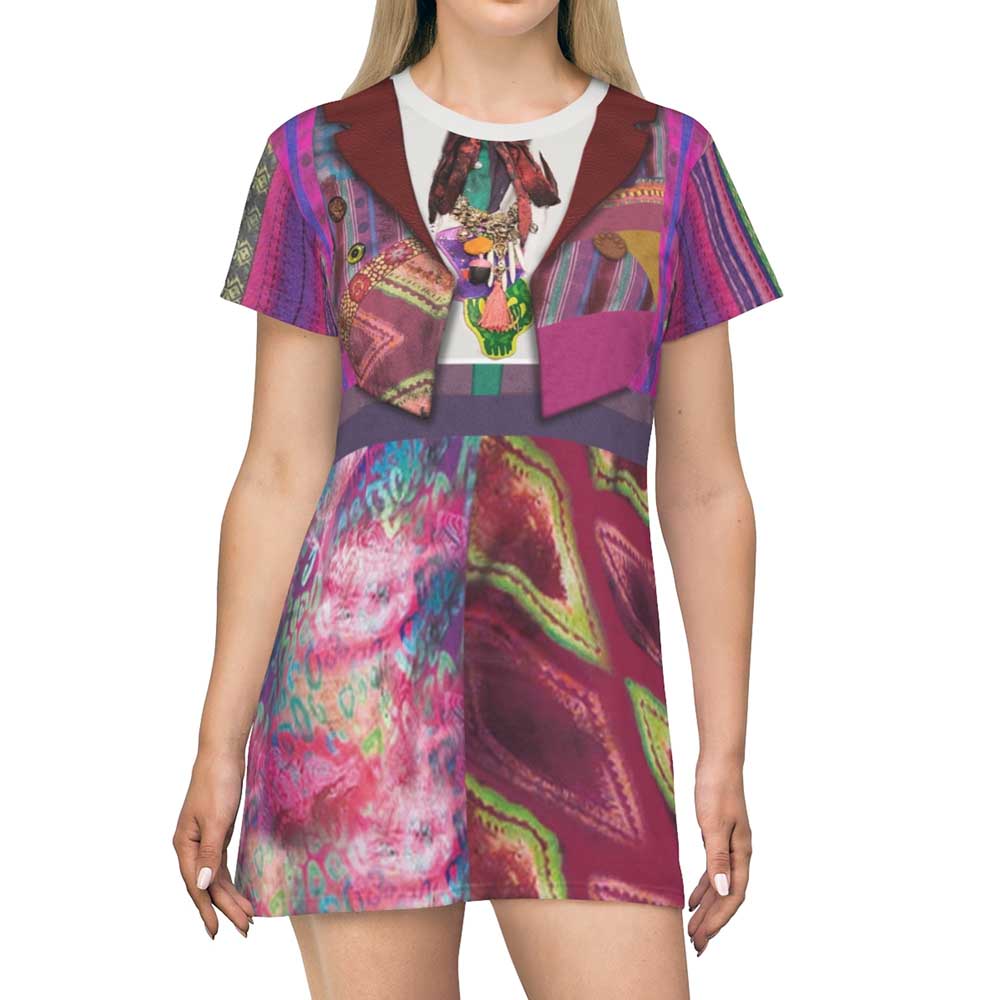 Celia Facilier Dress Costume Descendants 3 Short Sleeve