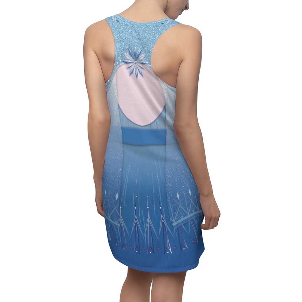 Elsa Dress Frozen Costume Halloween Cosplay